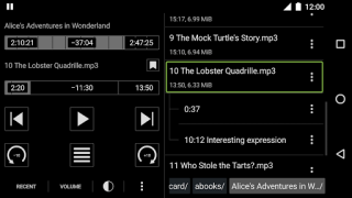 Herunterladen Simple Audiobook Player Musik und Audio für Android Bildschirmfoto 4