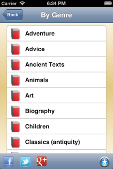Herunterladen English Audiobooks - LibriVox Bildung für Android Bildschirmfoto 5