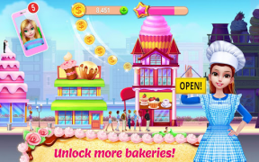 Herunterladen Mein Bäckereiimperium Rollenspiele für Android Bildschirmfoto 5