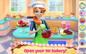 Herunterladen Mein Bäckereiimperium Rollenspiele für Android Bildschirmfoto 6