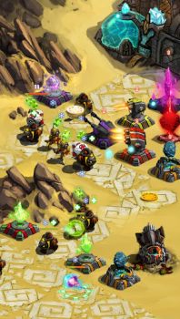 Herunterladen Ancient Planet Tower Defense Strategien für Android Bildschirmfoto 4