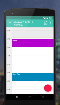 Herunterladen Etar - OpenSource Kalender Arbeit für Android Bildschirmfoto 4