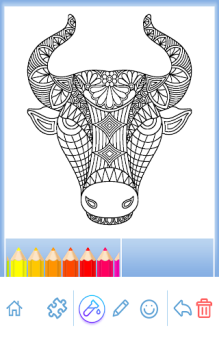 Herunterladen Malbuch Tiere Mandala Bildung für Android Bildschirmfoto 3