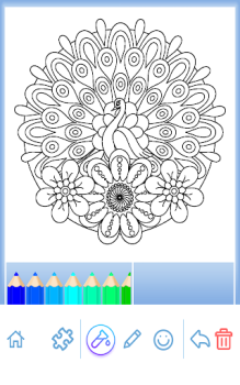 Herunterladen Malbuch Tiere Mandala Bildung für Android Bildschirmfoto 5