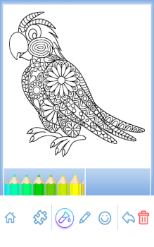 Herunterladen Malbuch Tiere Mandala Bildung für Android Bildschirmfoto 7