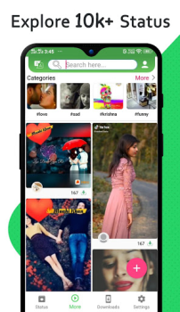 Herunterladen Status Download - Video Saver Arbeit für Android Bildschirmfoto 3