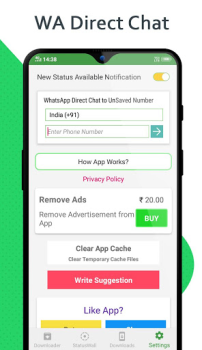 Herunterladen Status Download - Video Saver Arbeit für Android Bildschirmfoto 5