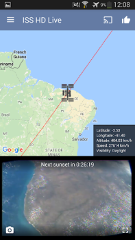 Herunterladen ISS Live Now: Unsere Erde Live Bildung für Android Bildschirmfoto 7