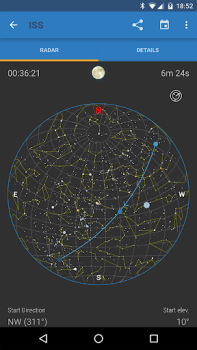 Herunterladen ISS Detektor Bildung für Android Bildschirmfoto 2