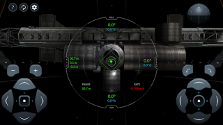 Herunterladen SpaceX Dragon to ISS Docking Simulatoren für Android Bildschirmfoto 3