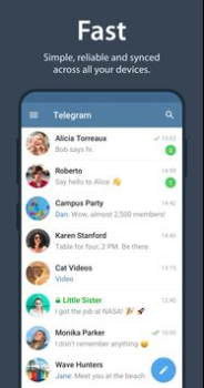 Herunterladen Telegram Kommunikation für Android