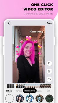 Herunterladen Zoomerang - Ai Video Maker Video-Player und -Editoren für Android Bildschirmfoto 6