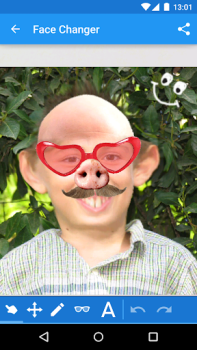 Herunterladen Foto-Spaß - Face Changer Unterhaltung für Android Bildschirmfoto 3