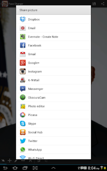 Herunterladen Foto-Spaß - Face Changer Unterhaltung für Android Bildschirmfoto 7