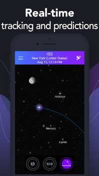Herunterladen Satellite Tracker by Star Walk Werkzeuge für Android Bildschirmfoto 5