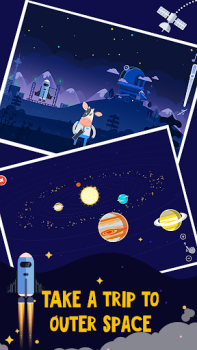 Herunterladen Astronomie Spiel für Kinder Bildung für Android Bildschirmfoto 4