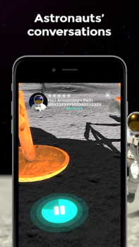Herunterladen Moon Walk - Apollo 11 Mission Unterhaltung für Android Bildschirmfoto 4