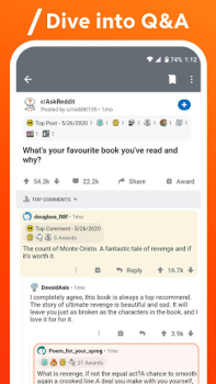 Herunterladen Reddit Nachrichten & Magazine für Android Bildschirmfoto 6
