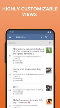 Herunterladen BaconReader for Reddit Nachrichten & Magazine für Android Bildschirmfoto 3