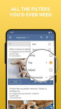 Herunterladen BaconReader for Reddit Nachrichten & Magazine für Android Bildschirmfoto 6