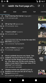 Herunterladen rif is fun for Reddit Nachrichten & Magazine für Android Bildschirmfoto 2