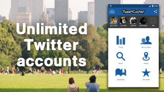 Herunterladen TweetCaster for Twitter Soziales für Android Bildschirmfoto 2