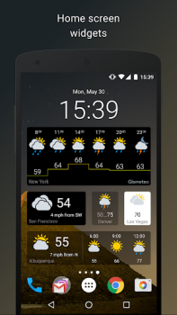 Herunterladen Gismeteo Wetter für Android Bildschirmfoto 5