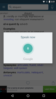 Herunterladen Dictionary - Merriam-Webster Bildung für Android Bildschirmfoto 4