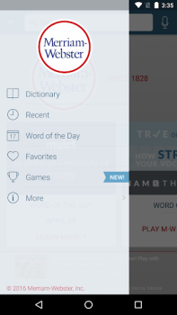Herunterladen Dictionary - Merriam-Webster Bildung für Android Bildschirmfoto 6