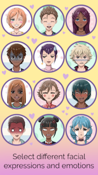 Herunterladen Anime Avatar Erstellen Mädchen Personalisierung für Android Bildschirmfoto 2