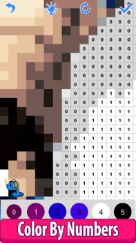 Herunterladen Anime Manga Pixel Art Coloring Unterhaltung für Android Bildschirmfoto 5