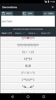 Herunterladen Cool text and symbols Werkzeuge für Android Bildschirmfoto 6