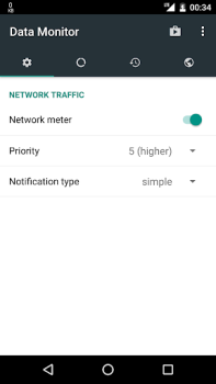 Herunterladen Data Monitor: Simple Net-Meter Werkzeuge für Android Bildschirmfoto 2