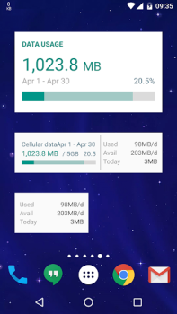Herunterladen Data Monitor: Simple Net-Meter Werkzeuge für Android Bildschirmfoto 7