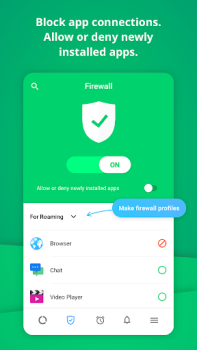 Herunterladen GlassWire Data Usage Monitor Werkzeuge für Android Bildschirmfoto 6