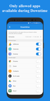 Herunterladen Usage Time - App Usage Manager Werkzeuge für Android Bildschirmfoto 2