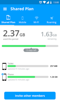 Herunterladen My Data Manager - Datennutzung Werkzeuge für Android Bildschirmfoto 5