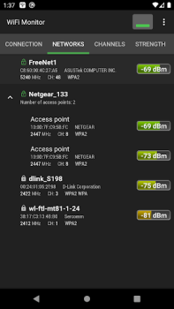 Herunterladen WiFi Monitor: Netzanalysator Werkzeuge für Android Bildschirmfoto 3