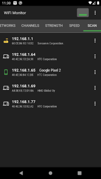 Herunterladen WiFi Monitor: Netzanalysator Werkzeuge für Android Bildschirmfoto 4