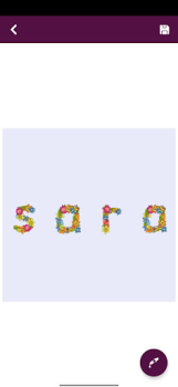 Herunterladen Name With Flowers - Name Art Kunst & Design für Android Bildschirmfoto 4