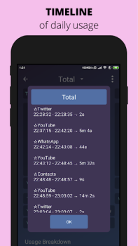 Herunterladen StayFree - Screen Time Arbeit für Android Bildschirmfoto 6