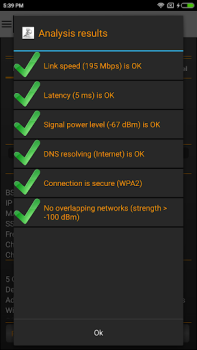 Herunterladen WiFi Analyzer - WLAN-Analyse Werkzeuge für Android Bildschirmfoto 4