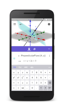 Herunterladen GeoGebra 3D Grafikrechner Bildung für Android Bildschirmfoto 3