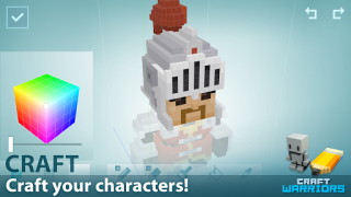 Herunterladen Craft Warriors Simulatoren für Android Bildschirmfoto 4