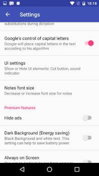 Herunterladen Voice Notebook Sprache zu Text Werkzeuge für Android Bildschirmfoto 4