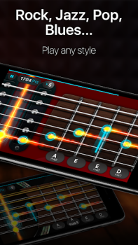Herunterladen Guitar - Musikspiele & Chords! Musik und Audio für Android Bildschirmfoto 3
