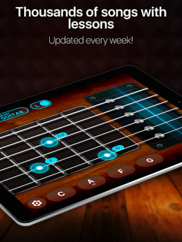 Herunterladen Guitar - Musikspiele & Chords! Musik und Audio für Android Bildschirmfoto 7