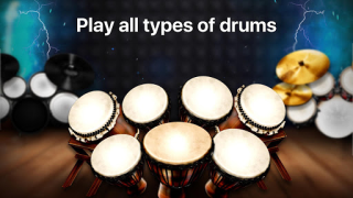 Herunterladen Drums - echte Drum-Set-Spiele Musik und Audio für Android Bildschirmfoto 4