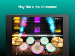 Herunterladen Drums - echte Drum-Set-Spiele Musik und Audio für Android Bildschirmfoto 6