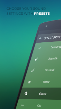 Herunterladen EQ - Music Player Equalizer Musik und Audio für Android Bildschirmfoto 3